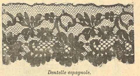 Chapitre 103, page 359, Dentelle espagnole