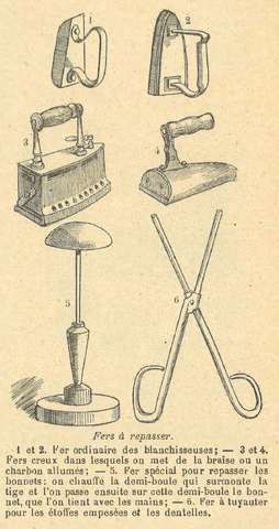 Chapitre 138, page 489, Fers à repasser