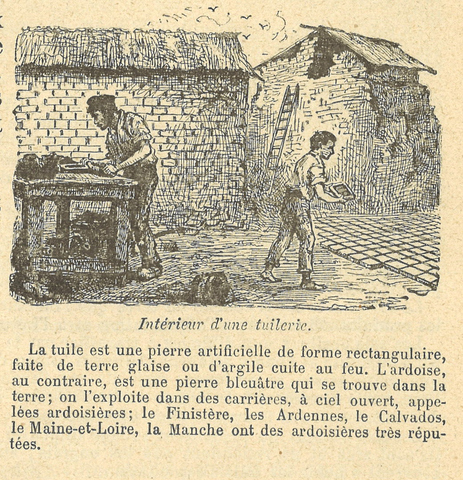 Chapitre 134, page 471, Intérieur d'une tuilerie