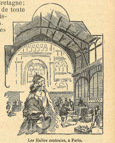 Chapitre 89, page 308, Les Halles centrales, à Paris