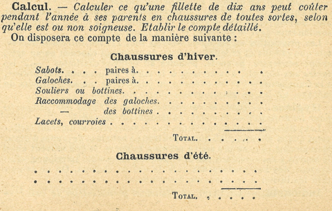 Chapitre 16, page 60, Chaussures d'Hiver/ Chaussures d'été