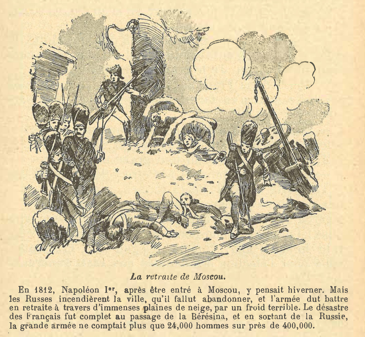 Chapitre 45, page 157, La retraite de Moscou