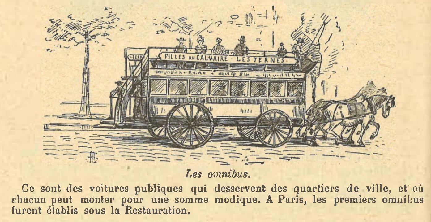 Chapitre 101, page 352, Les omnibus