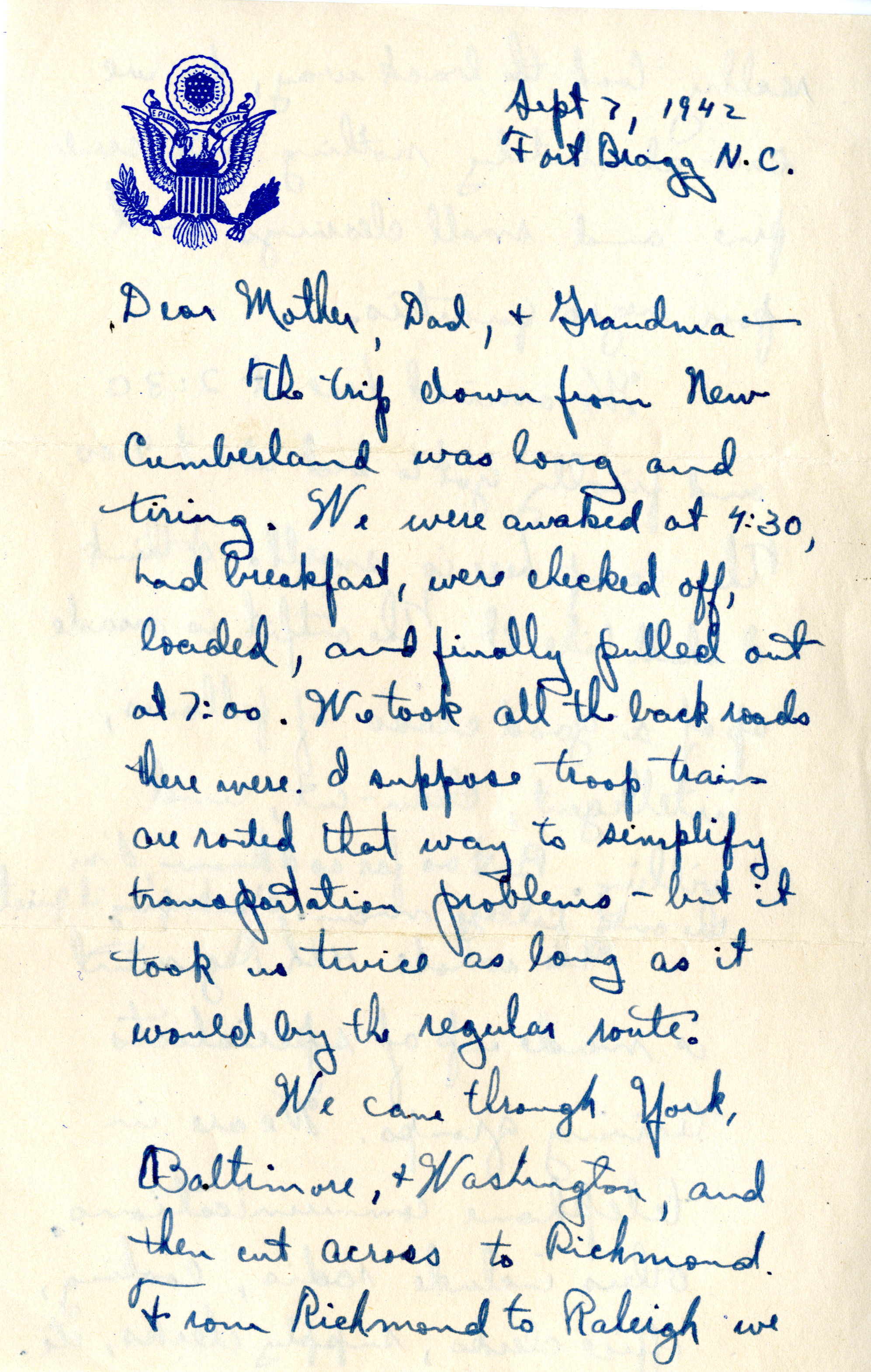 1942-09-07 Letter Images